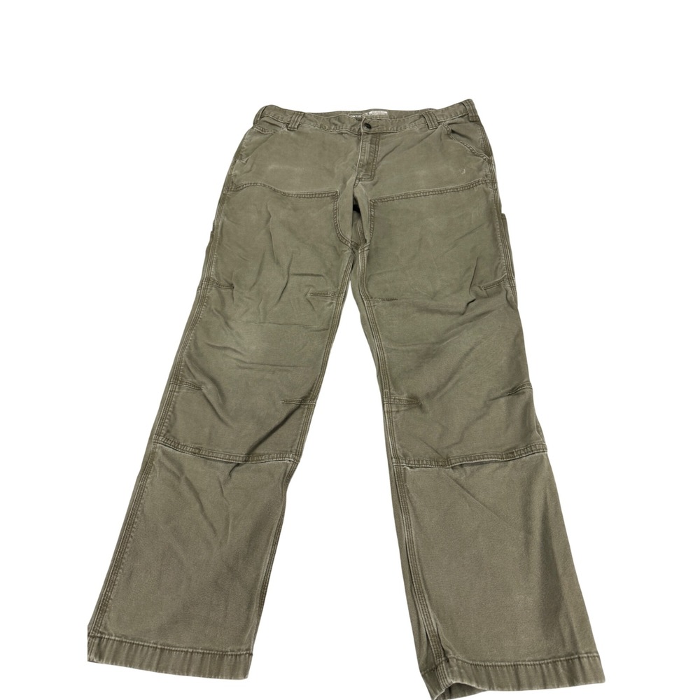 Carhartt Mens BN2802-M Rugged Flex Relaxed Fit Double Knee Utility Pants 38x32